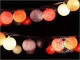 Happy Lights, 35 balls, multi coloured