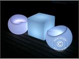 LED Cube Light, 40x40 cm, Multifunction, Multicoloured