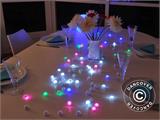 Festa de luz LED, Fairy Berry, Branca Fria, 24  pcs.