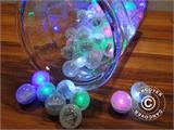 Billes lumineuse, Fairy Berry, LED, Mélange de couleurs, 48 pièces