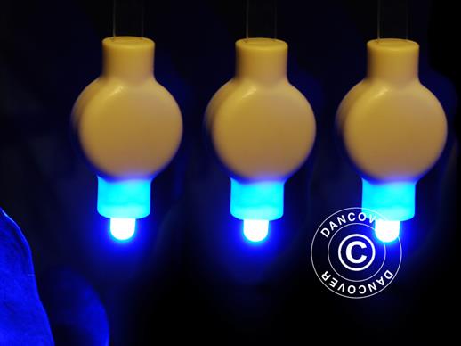 LED-licht voor lampion, 20 stuks, Blauw, NOG SLECHTS 1 SET
