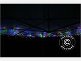 Catena di luci LED, 25m, Multifunzione, Multicolore, Cavo trasparente LED SOLO 1 PZ. DISPONIBILE