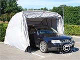 Folding garage (Car), 2.6x5.8x2.1 m, Grey