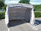 Garaje plegable (coche), 2,8x6,24x2,3m, Gris Garaje plegable (coche), 2,8x6,24x2,3m, Gris
