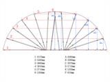 Faltgarage (Auto), 2,8x6,24x2,3m, Grau