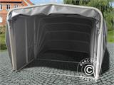 Garaje plegable (para coche), 2,5x4,7x2m, gris