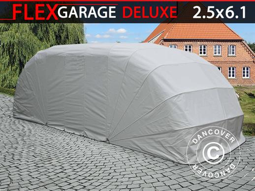 Garagem dobrável (Carro), ECO, 2,5x6,1x2m, Cinza Garagem dobrável (Carro), ECO, 2,5x6,1x2m, Cinza