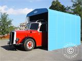 Garage tunnel pliable (Caravane), 3,5x7,21x3,9m, Blanc