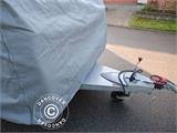 Caravan cover, 6.4x2.5x2.25 m, Grey