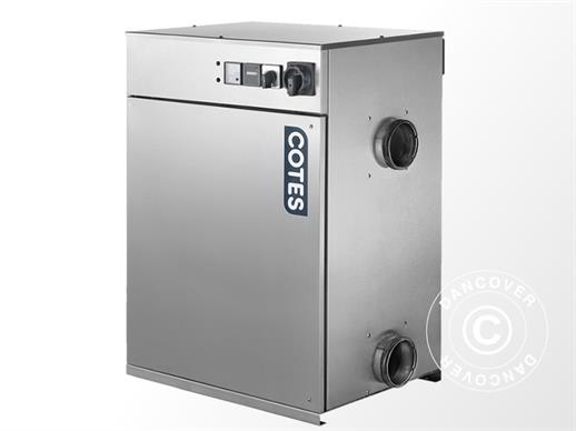 Déshumidificateur par adsorption Cotes C30 1,9 pour stockage et installations de production, 300 m³/h, Acier inoxydable