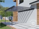 Lean-to carport Mistral Wall, 3,03x5,09x2,27m, Antracit