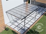 Anbau-Carport Mistral Wall, 3,03x5,09x2,27m, Anthrazit