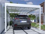 Carport Libeccio, 3,26x5,09x2,34m, Weiß Carport Libeccio, 3,26x5,09x2,34m, Weiß