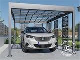 Carport Libeccio mit 5 Seitenwänden, 3,26x5,09x2,34m, Anthrazit