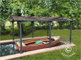 Carport Arcadia, Palram/Canopia, 3,59x5,07m, Grijs