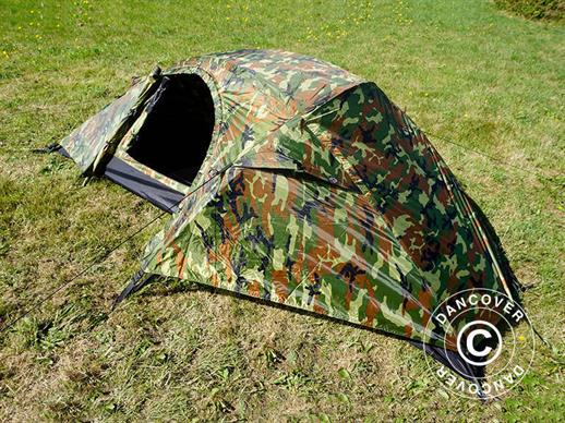 Tenda de camuflado Woodland RECOM, 1 pessoa