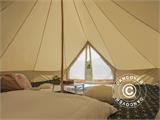 Tenda em forma de Sino para glamping, TentZing®, 4x4m, 4 Pessoas, Areia