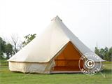 Bell Tent voor glamping, TentZing®, 6x6m, 8 Personen, Zand