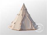 Tenda a campana per glamping, TentZing®, 5x5m, 5 Persone, Sabbia