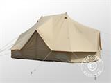 Bell Tent for glamping, TentZing®, 4x6 m, 12 Persons, Sand