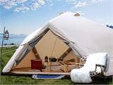 Tenda inflável para Glamping, TentZing®, 4x4, 5 pessoas, Areia