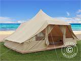 Tente pour le glamping, TentZing®, 4x5m, 10 personnes, Sable