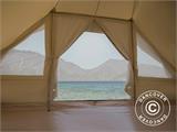 Tente pour le glamping, TentZing®, 4x5m, 10 personnes, Sable