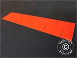 Tappeto rosso con stampa digitale, 1,2x6m