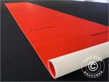 Tappeto rosso con stampa, 1,2x12m