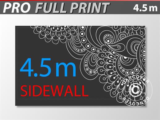 Muro lateral impreso de 4,5m para FleXtents PRO