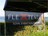 Baner z nadrukiem do namiotu ekspresowego FleXtents®, 3x1m