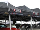 FleXtents®-Faltzelt-Banner mit Aufdruck, 4x0,2m
