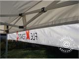 Baner z nadrukiem do namiotu ekspresowego FleXtents®, 4x0,2m