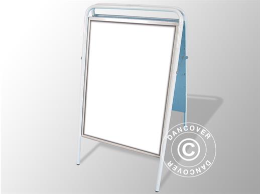 A-board, 58x92 cm, White