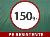 Lona 6x8m, PE 150g/m², Verde