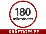 Foliengewächshaus 4x4x2m, 16m², Durchsichtig Foliengewächshaus 4x4x2m, 16m², Durchsichtig