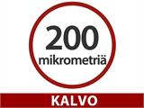 Kauppakasvihuonetunnelin laajennusosa, 8,6x2x3,95m, Läpinäkyvä Kauppakasvihuonetunnelin laajennusosa, 8,6x2x3,95m, Läpinäkyvä