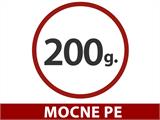 Namiot imprezowy PLUS 3x6m PE, Biały