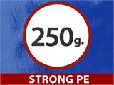Tarpaulin 6x8 m, PE 250 g/m², Blue