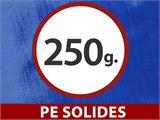 Bâche 6x8m, PE 250g/m², Bleu