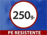 Telo 10x20m, PE 250g/m², Blu