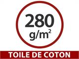 Tente pour le glamping, TentZing®, 4x5m, 10 personnes, Sable