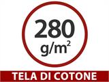 Tenda da sole ad Arco per Tenda a Campana TentZing®, 3,6x2,4m, Sabbia