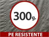 Capannone tenda PRO 4x6x2x3,1m, PE, Grigio Capannone tenda PRO 4x6x2x3,1m, PE, Grigio
