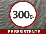 Tenda de armazenagem PRO 5x8x2x3,39m, PE, Cinza Tenda de armazenagem PRO 5x8x2x3,39m, PE, Cinza