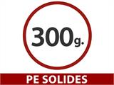 Tente de stockage PRO 2,4x2,4x2m PE, Gris Tente de stockage PRO 2,4x2,4x2m PE, Gris