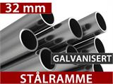 Oppbevaringstelt PRO 2,4x3,6x2,34m PVC, Grønn