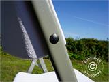 Folding Chair 48x43x89 cm, Light grey/White, 4 pcs. Folding Chair 48x43x89 cm, Light grey/White, 4 pcs.