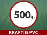 Presenning 6x8m, PVC 500g/m², Grøn, Brandhæmmende