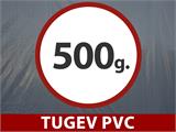 Presentkate 10x12m, PVC 500g/m², Hall